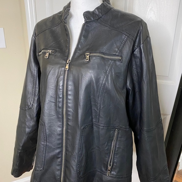 Pleather Jacket - Picture 6 of 12